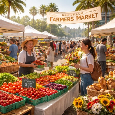 Long Beach's Key Farmers Markets